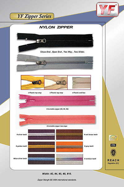 YF Nylon Zipper