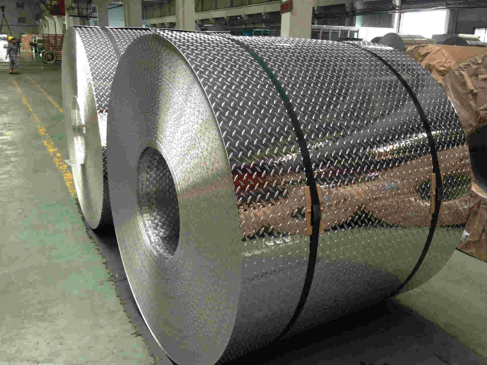 Aluminum Tread Plate Diamond Mirror Finsih