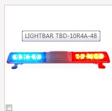 LED police lightbar