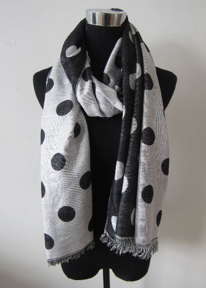 Polka Dot Scarf