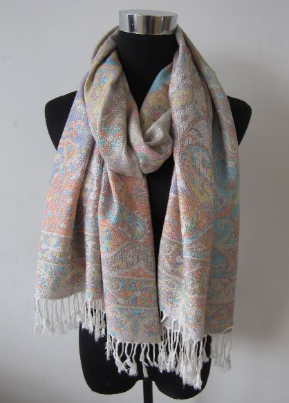 Paisley Jacquard Scarf