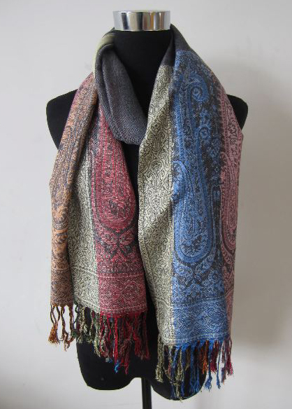 Paisley Jacquard Scarf