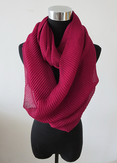 Pressed Chiffon Snood