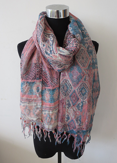 Paisley Jacquard Scarf