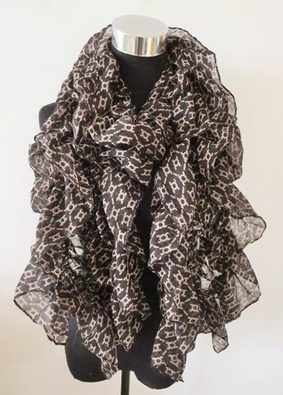 Thatched Ruffles Scarf