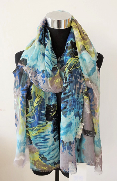 Floral Print Scarf