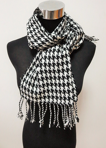 Houndstooth Scarf