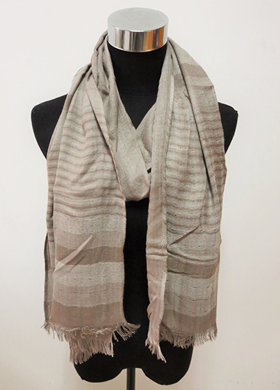 Loose Yarn Stripe Scarf