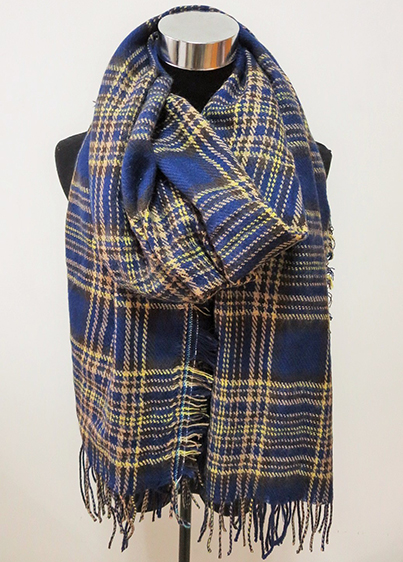 England Check Scarf