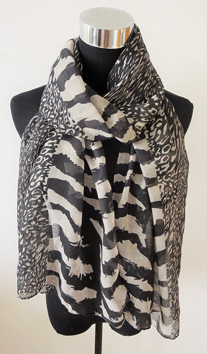 Animal Print Scarf