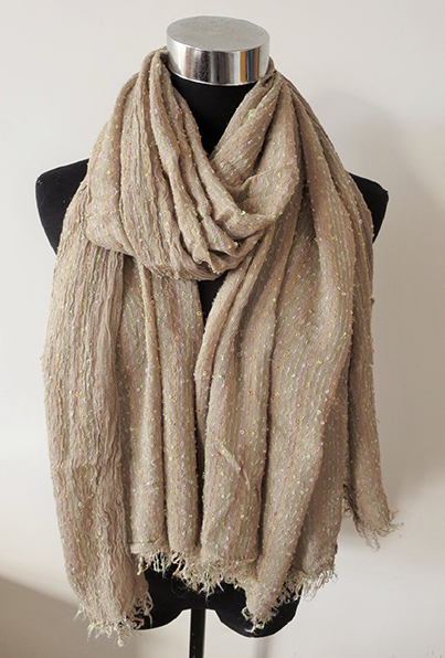 Embrodiery Stitching Scarf