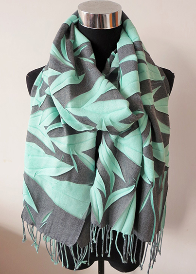 Pressed Leaf Scarf