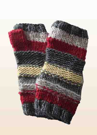 Stripe Gloves