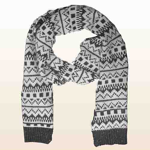 Snow Pattern Scarf