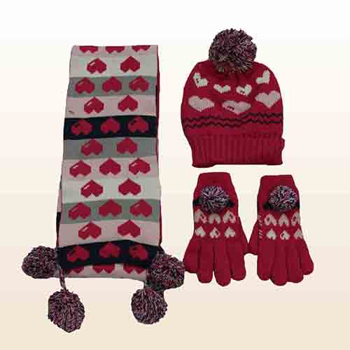 Jacquard Knitted Set