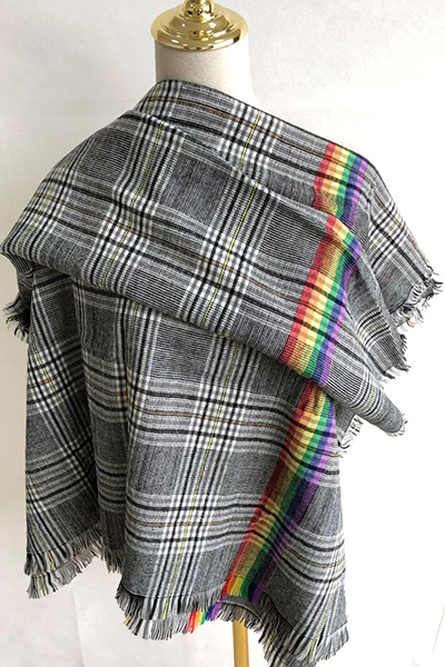 Small Check Scarf