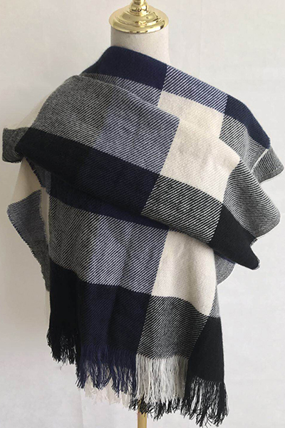 Big Check Scarf