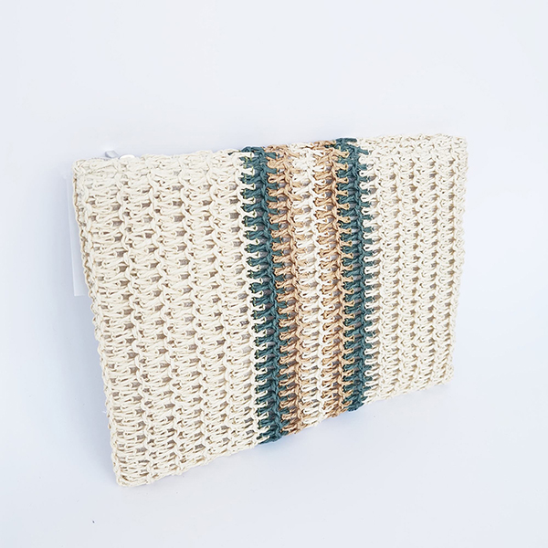 Straw Clutch Bag