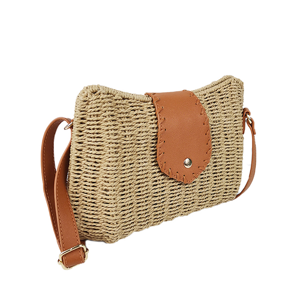 Straw Clutch Bag