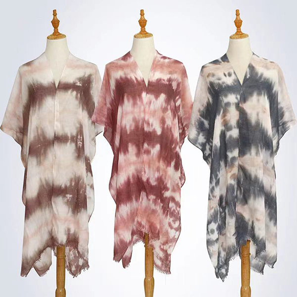 Tie-dye Poncho