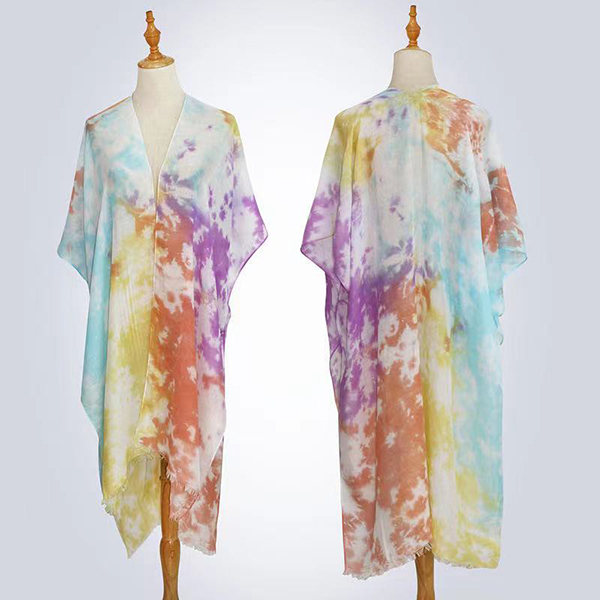 Tie-dye Poncho