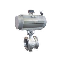 Sell Pneumatic V Port Titanium ball valve, 1