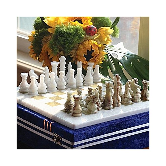 MARBLE ONYX CHESS SETS