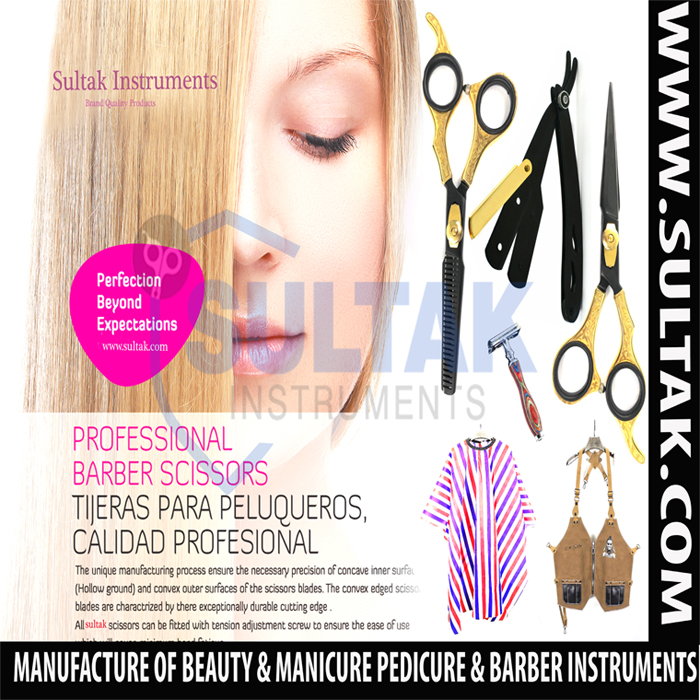 Professional Barber Hairdressing Cutting Styling Scissor Safety Shaving Razor Aprons Beauty Salon