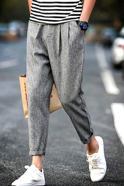 Men's Cotton Blended Pants