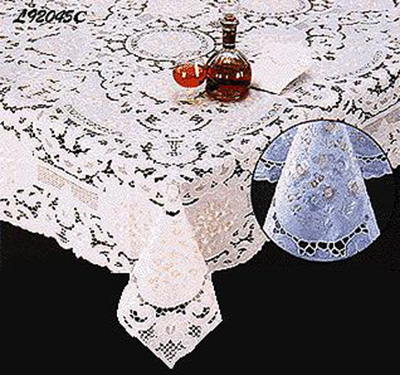 Hand EMB'D Tablecloth