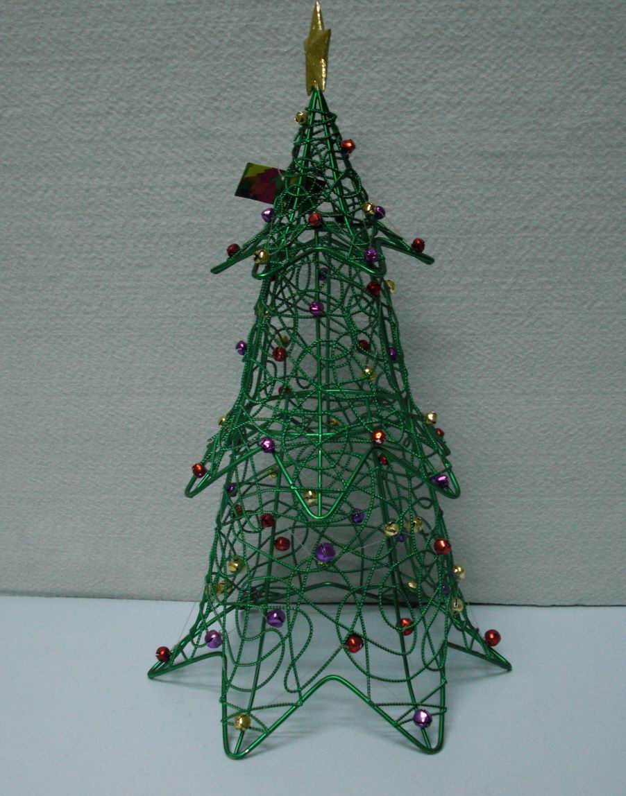 Metal Wire Tower with Star at the Top