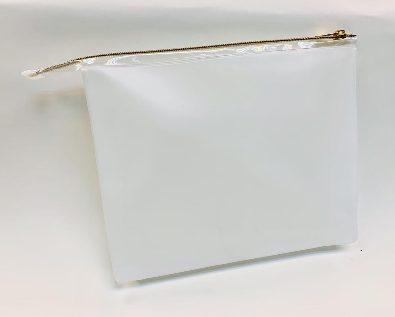 White Cosmetic Pouch