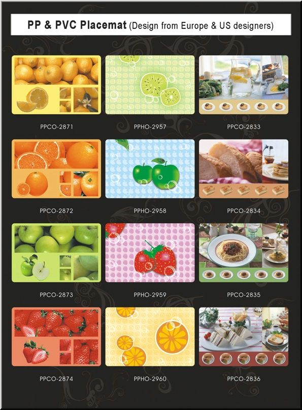 PP & PVC Placemat