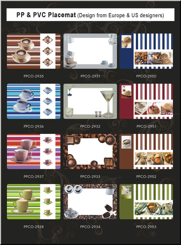 PP & PVC Placemat