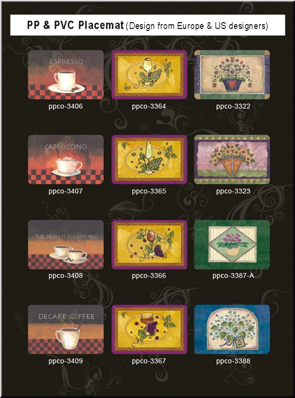 PP & PVC Placemat