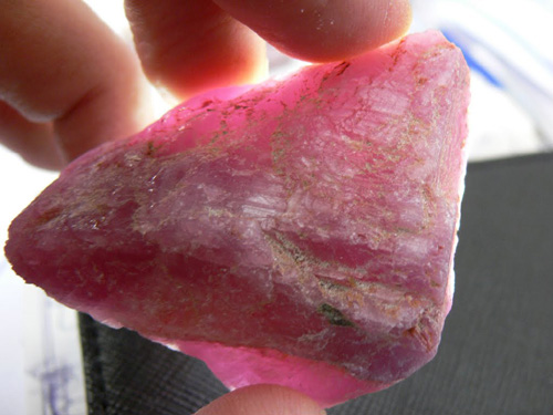 Pink Corundum