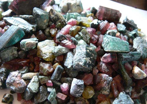 Tourmaline - mixed beading grade