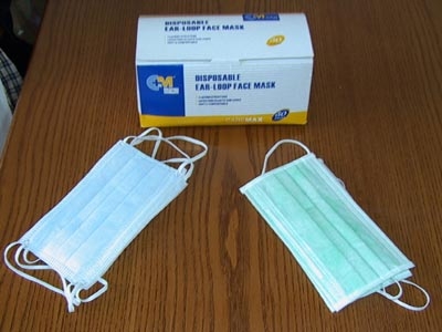 disposable surgical face mask