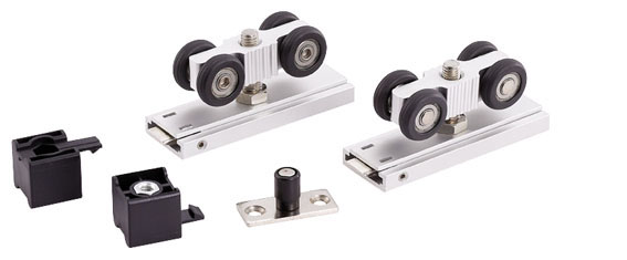 Self-locking Wooden Door Roller