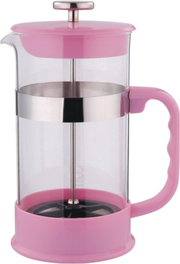 1.0litre Glass Coffee Maker,Prink