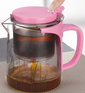 Glass teapot & tea makers