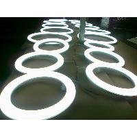 CE&ROHS approved round LED tube lamp for modern commercial illumination