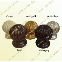 Sell New fashion resin curtain finial