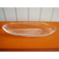 Sell Pressed glass plate in high transparent glass