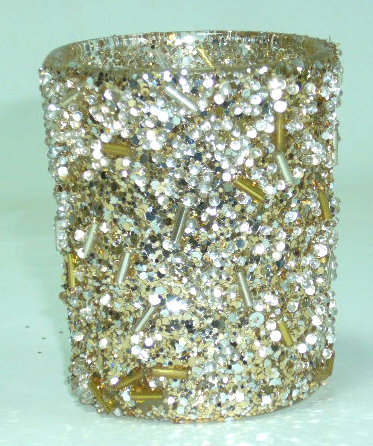2.5 inches Glitter Votive