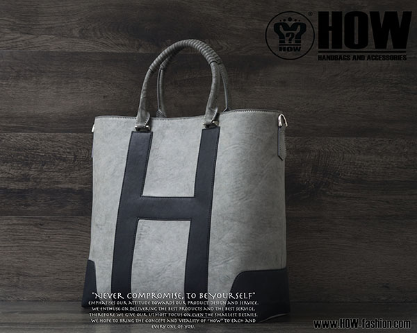 PU Top Zipper Closure Large Capacity Top-Handle Unisex Hand Bag