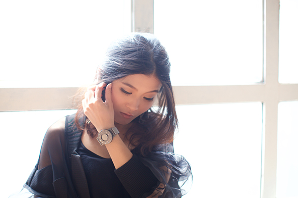 Eone Light Grey Mesh Bracelet Modern Watch