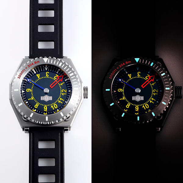 Model: M010211 - T1D2 Series - 1000ft Diving Edition