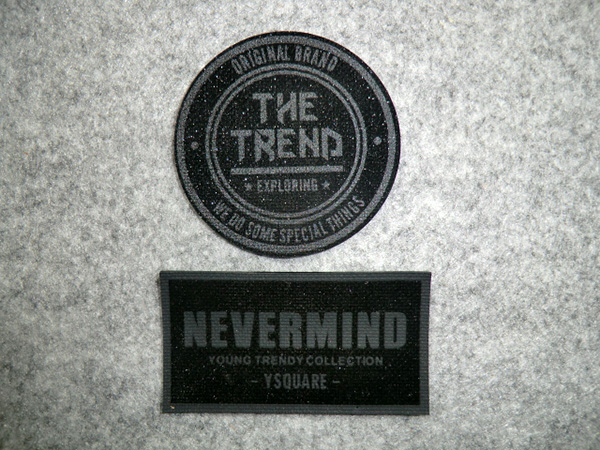 Printed Synthetic badge