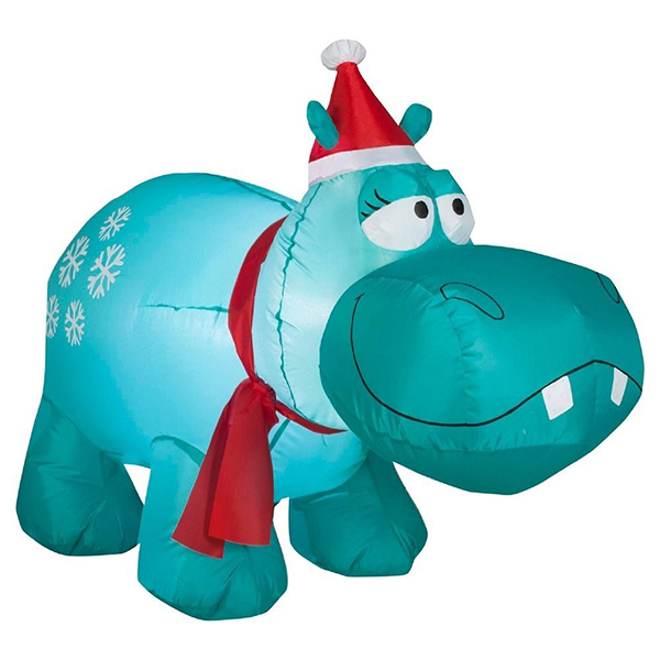 Christmas Hippo